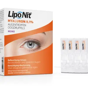 Lipo Nit® Hyaluron 0,1% mono Augentropfen 30x0,4 ml