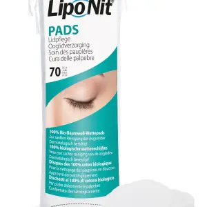 Lipo Nit® Lidpflege Bio-Baumwoll-Pads 70 Stück
