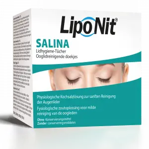 Lipo Nit® Lidpflege SALINA 20x Lidhygiene-Tücher